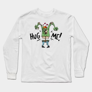 Hug Me Zombie Long Sleeve T-Shirt